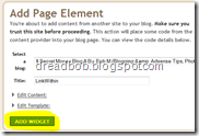 blogger window