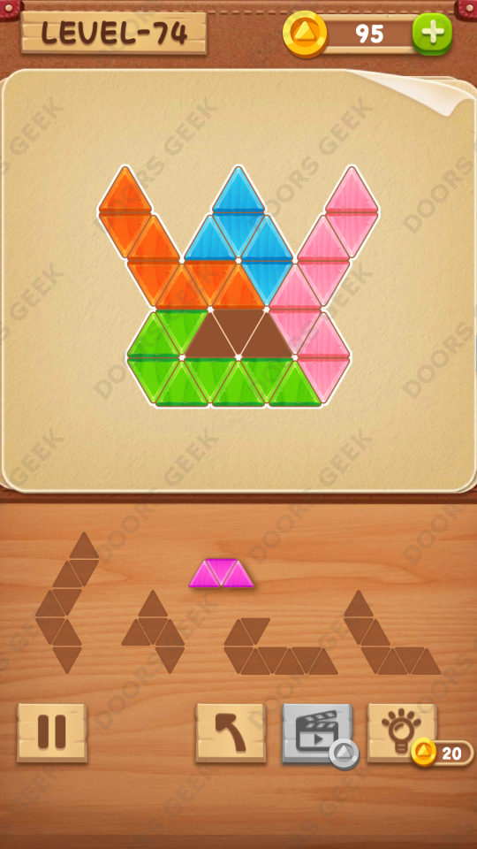 Block Puzzle Jigsaw Rookie Level 74 , Cheats, Walkthrough for Android, iPhone, iPad and iPod