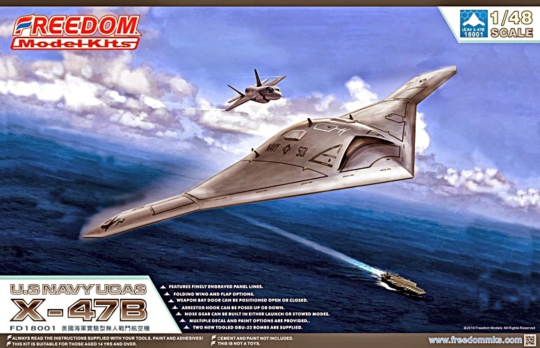 Scale Model News New Kit Company Releases X 47b Us Navy Drone Bomber