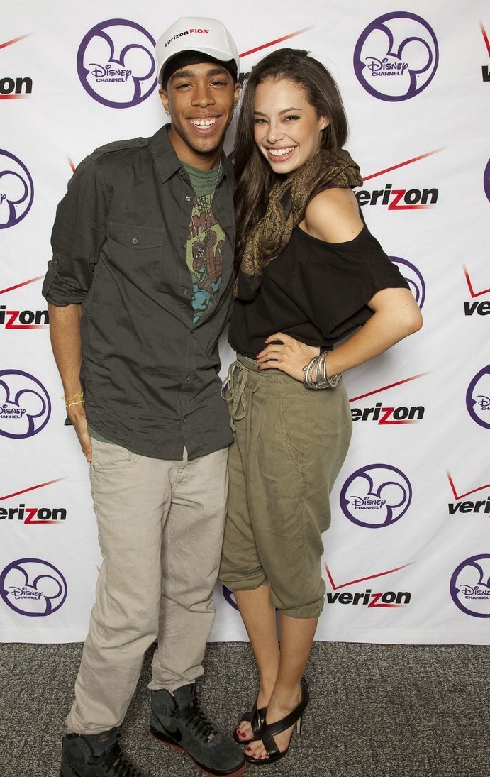 Chloe Bridges was spotted doing some promotion for Camp Rock 2 in Huntington