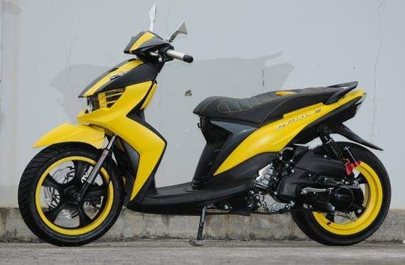 Modif Yamaha Mio Soul GT Ala Muscle Car ~ modifikasi motor