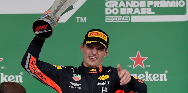 Max Verstappen llevó al máximo al Red Bull para ganar el Gran Premio de Brasil