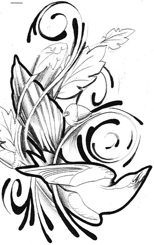 Small Flower Tattoo Ideas. flower tattoo drawings.
