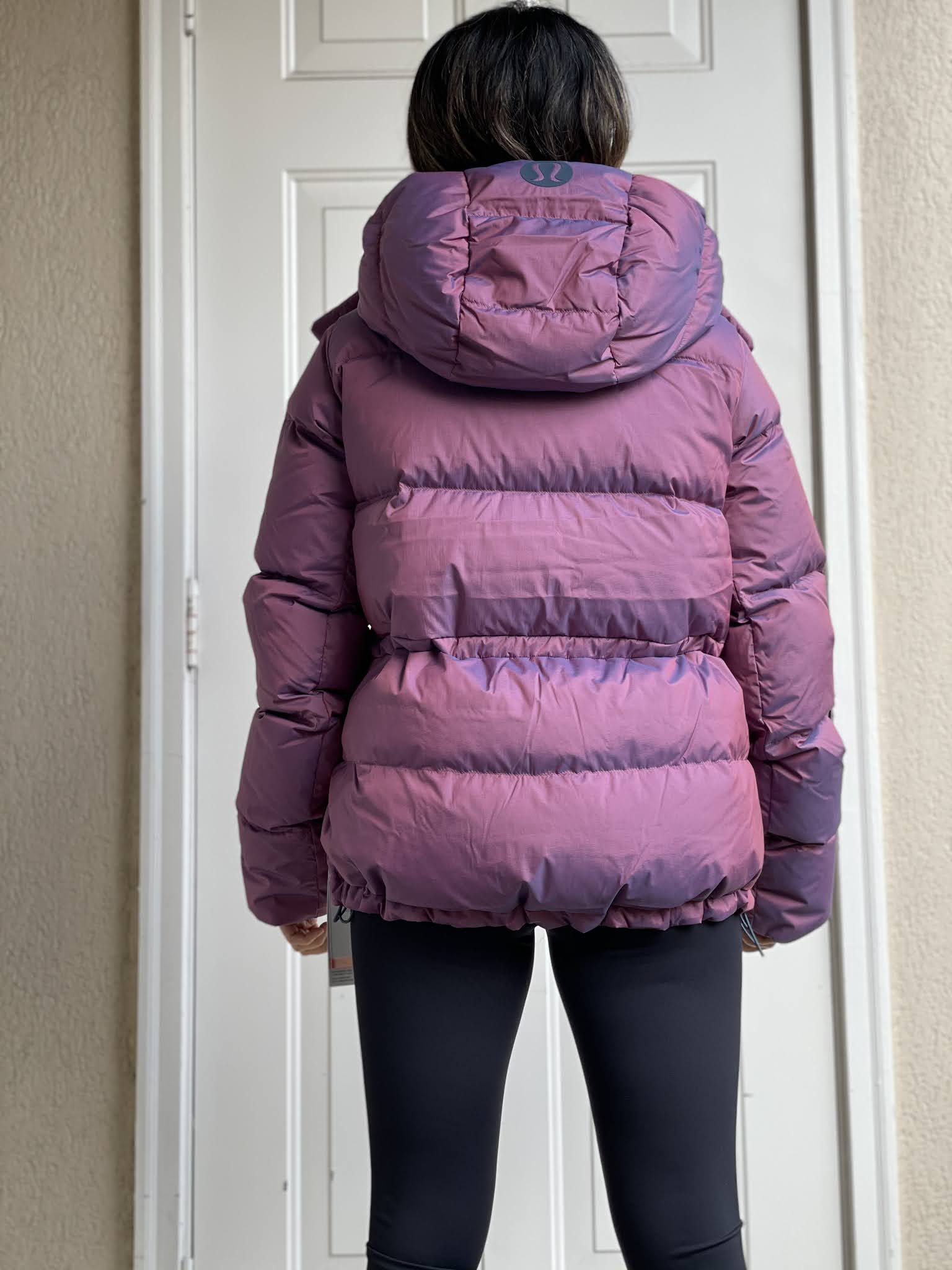 Fit Review Friday! Wunder Puff Jacket Heathered Plumful