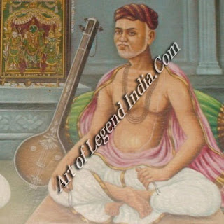 Tyagaraja, the Carnatic musician whose tunes were inspired by Rama 