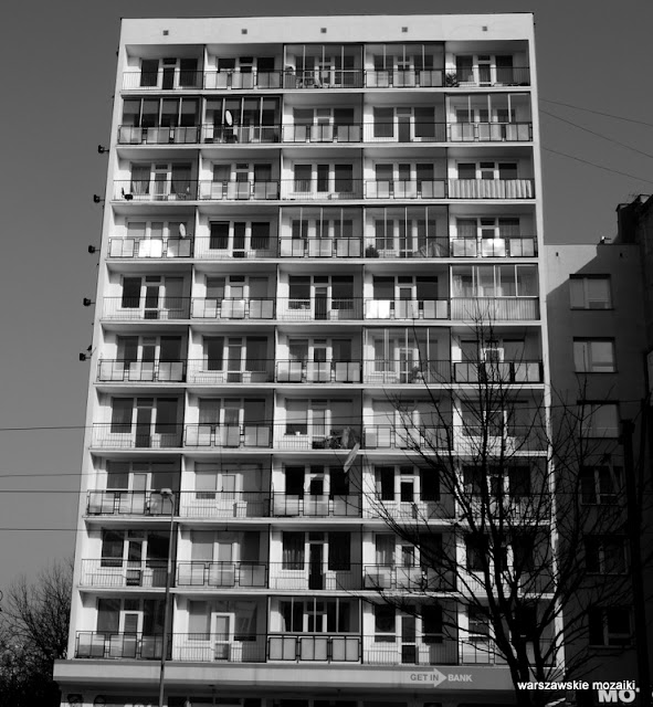 Warsaw blok bloki bloczyska architektura Mokotów