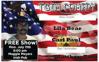 TGIM Comedy - July 11