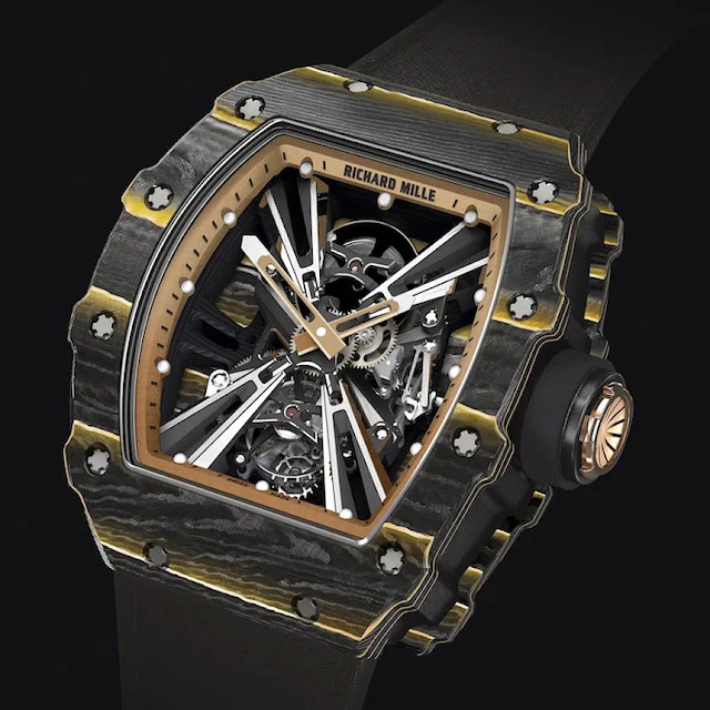  Richard Mille RM 12-01 Tourbillon Carbon and Gold TPT