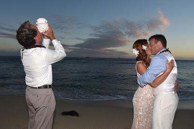 Conch Shell Blowing