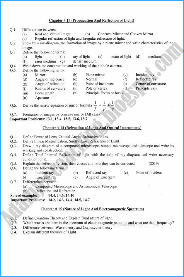 physics-10th-adamjee-coaching-guess-paper-2020-science-group