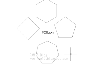 Cara Membuat Segi 4,5,6 (Poligon) Di Autocad