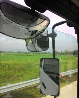 kaca blind spot pada truk