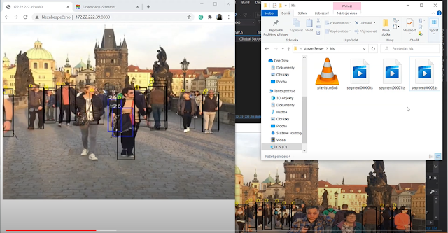 opencv web stream