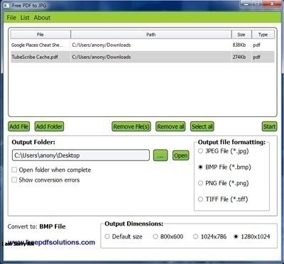 Download Free PDF to JPG Converter from direct link