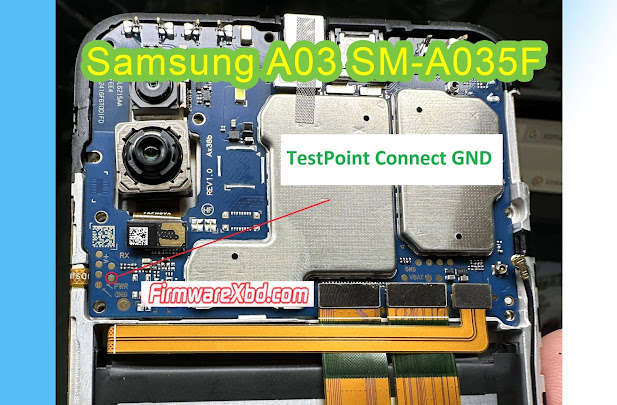 Samsung Galaxy A03 SM-A035F Test Point