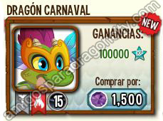 imagen de la formula del dragon carnaval