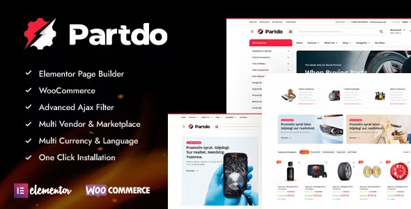 Best Auto Parts and Tools Shop WooCommerce Theme