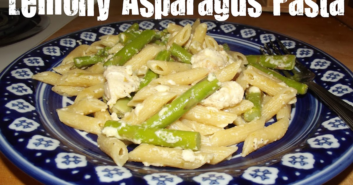 Veronica M.D. Lemony Asparagus Pasta