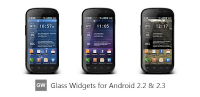 Glass Widgets Apk Android widget