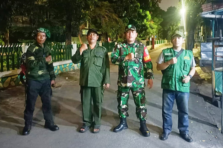 Koramil 02/TB Gelar Patroli Antisipasi Tawuran dan Balap Liar di Tambora