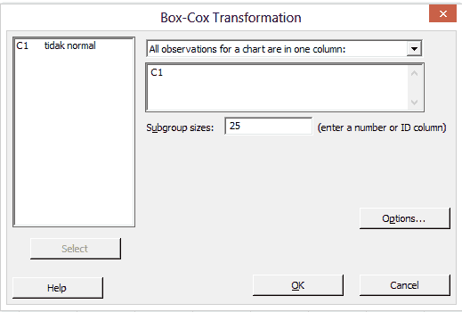 box cox transformation