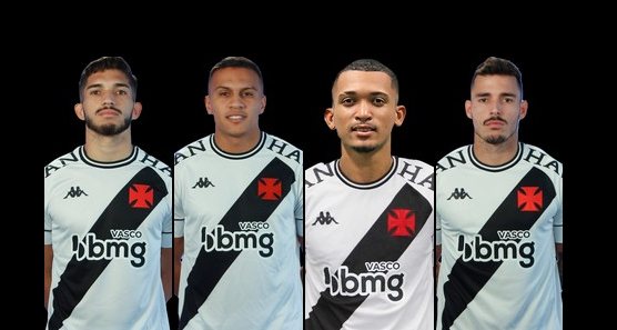 Vasco antecipa férias de Léo Jabá, Zeca, Andrey e Walber 