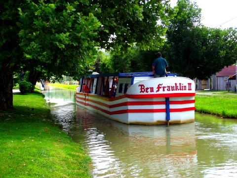 Whitewater Canal - Ben Franklin Canal Boat