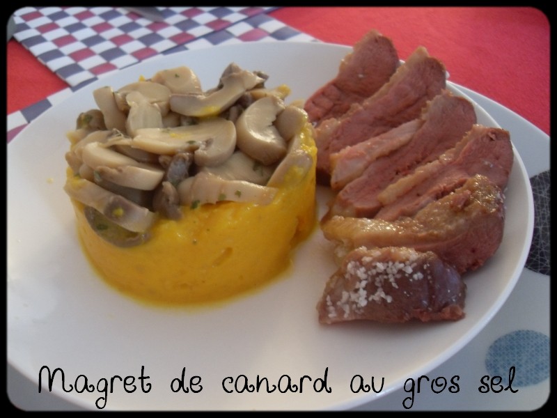 Les Delices D Alice Magret De Canard En Croute De Sel