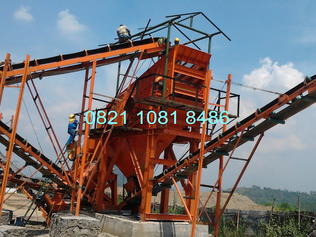 Jual Stone Crusher Plant Kapasitas 130-180 Ton Per Jam (Jaw-Jaw-Cone)