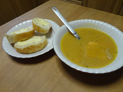 Autumnal Roast Butternut Squash and Sweet Potato Soup Recipe