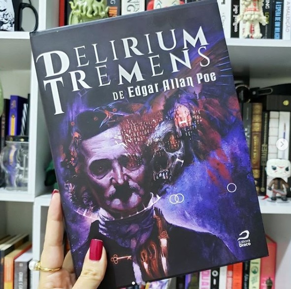 edgar allan poe HQ delirium tremens - editora draco