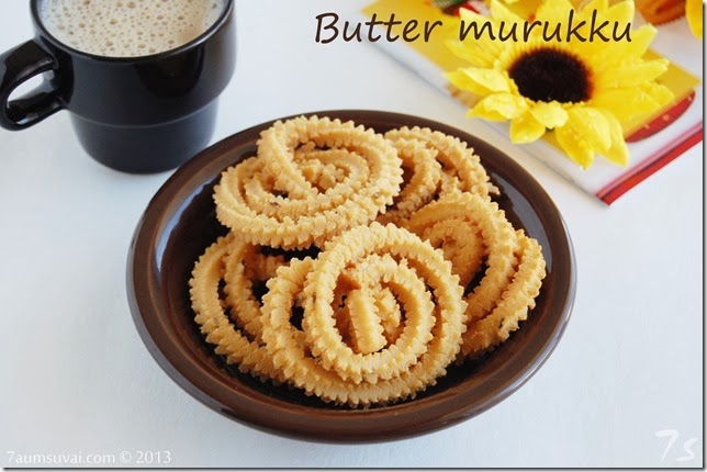 Butter murukku