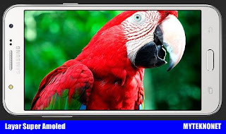 Layar yang sudah menggunakan Super Amoled