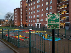 Clarence Way Crazy Golf course in Camden, London