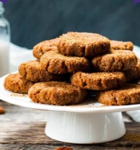 Paleo Roasted Molasses Cookies