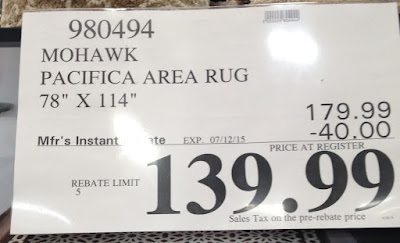 Deal for a Mohawk Pacific Heights Decorative Area Rug at Costco