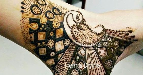 Contoh Gambar  Henna  di  Kaki  Yang  Mudah  dan  Simple  Contoh 