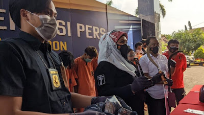 Polresta Cirebon Ungkap 4 Kasus Tindak Pidana, 14 Tersangka Diamankan