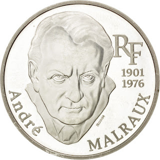 France 100 Francs Silver coin 1997 Andre Malraux