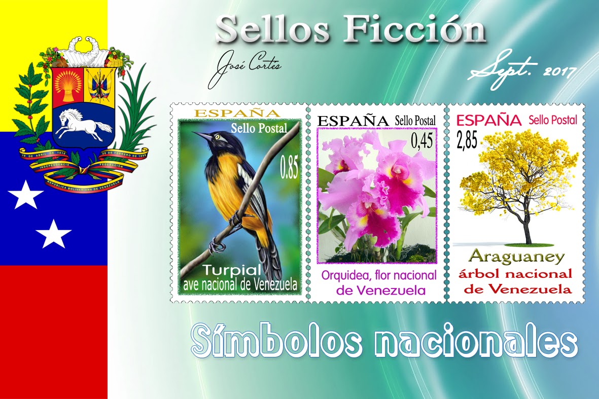 SELLOS FICCIÓN: Simbolos Nacionales de Venezuela