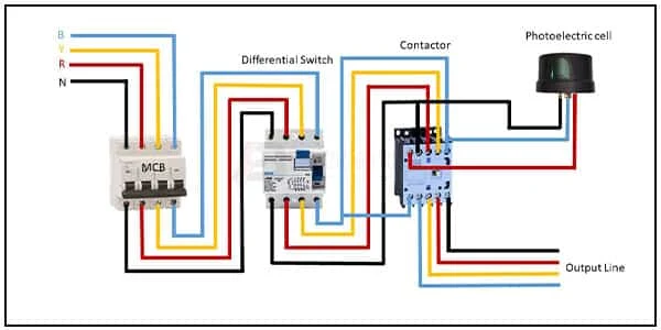 Photocell Connection Wiring