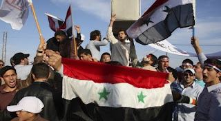 Start the Syrian army Pulled Backward