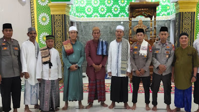 Tim Da'i Polri Ops Madago Raya 2024 Berikan Ceramah di Masjid Besar Darussalam Kel.Sayo