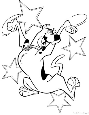 Scooby-Doo coloring page