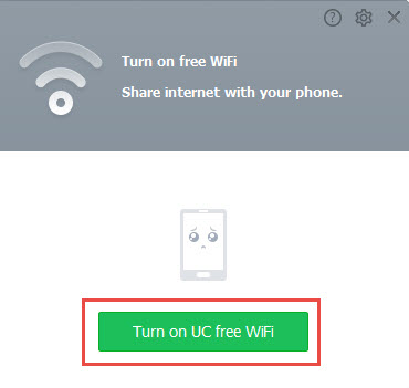 How to create a WiFi hotspot in a web browser UC Browser