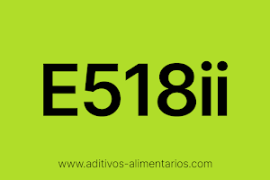 Aditivo Alimentario - E518ii - Bisulfato Magnésico