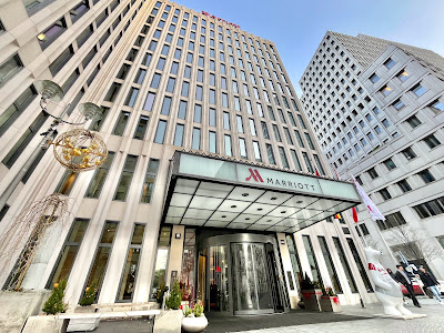 The 379-room Berlin Marriott Hotel at Potsdamer Platz