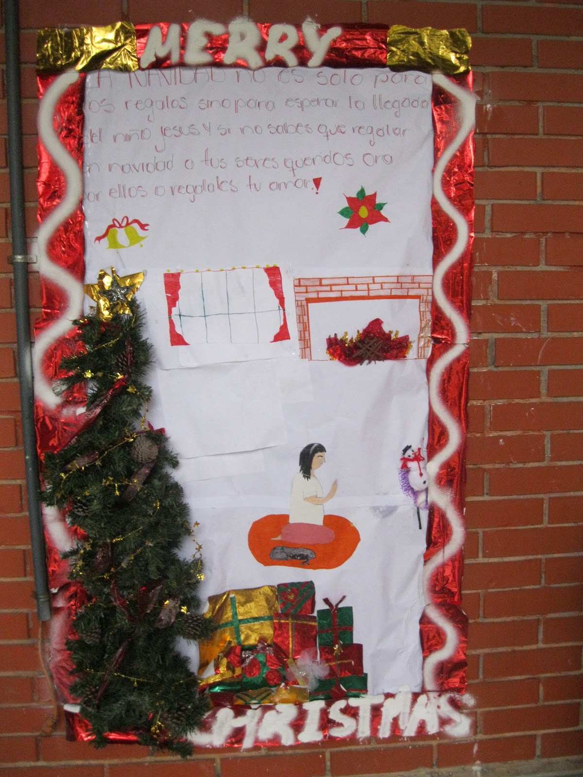 Our Little Roses News: Christmas Door Decorating Contest Winners!