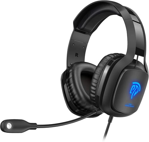 Review HTQ Gaming Headset with Soft Breathing Earmuffs