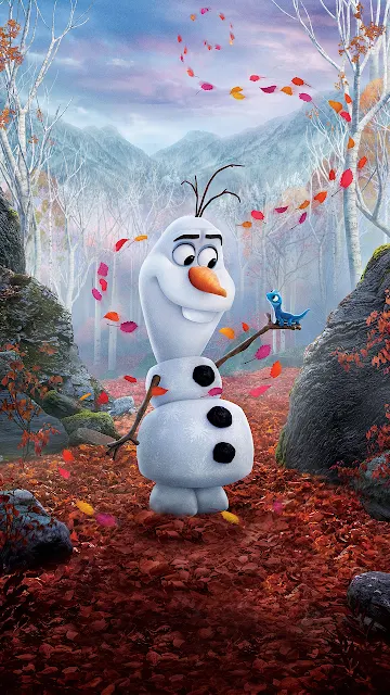 Olaf In Frozen 2 2019 Wallpaper